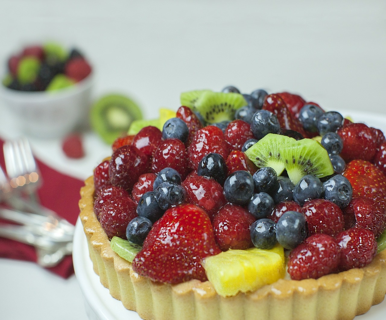 Réaliser une tarte aux fruits rouges gourmande et légère